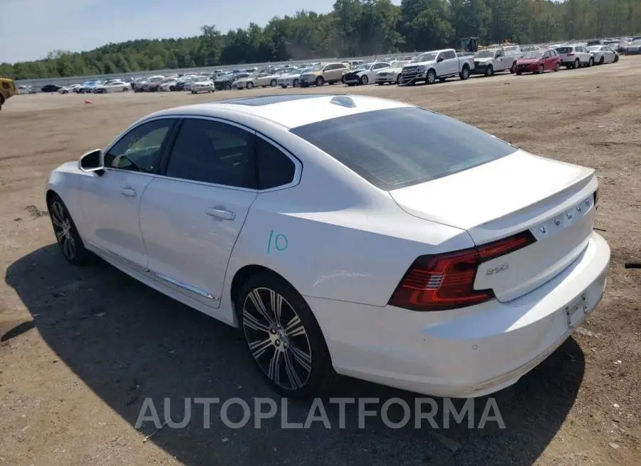 VOLVO S90 T6 INS 2021 vin LVYA22ML5MP197767 from auto auction Copart