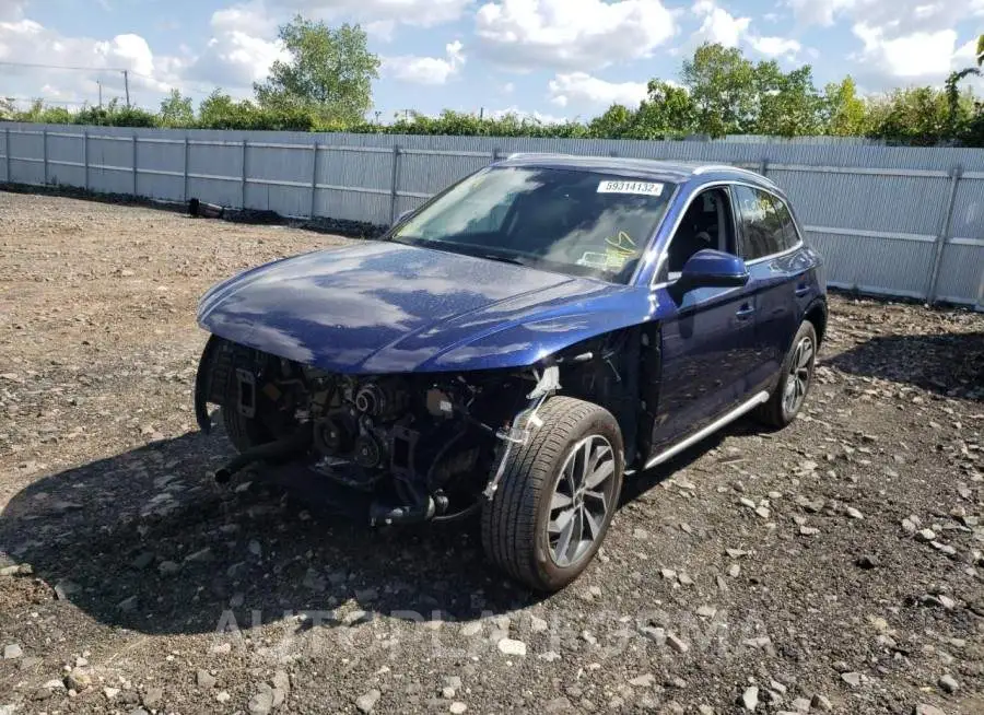 AUDI Q5 PREMIUM 2021 vin WA1BAAFY3M2016965 from auto auction Copart