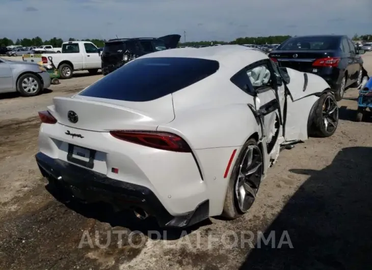 TOYOTA SUPRA BASE 2021 vin WZ1DB0C0XMW043532 from auto auction Copart