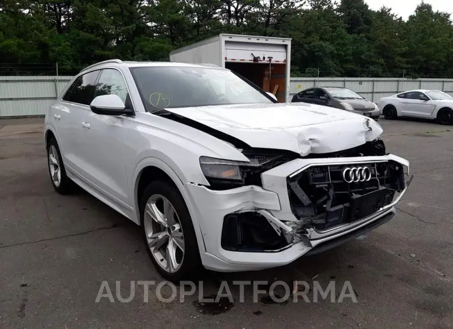 AUDI Q8 PREMIUM 2021 vin WA1BVAF14MD029025 from auto auction Copart