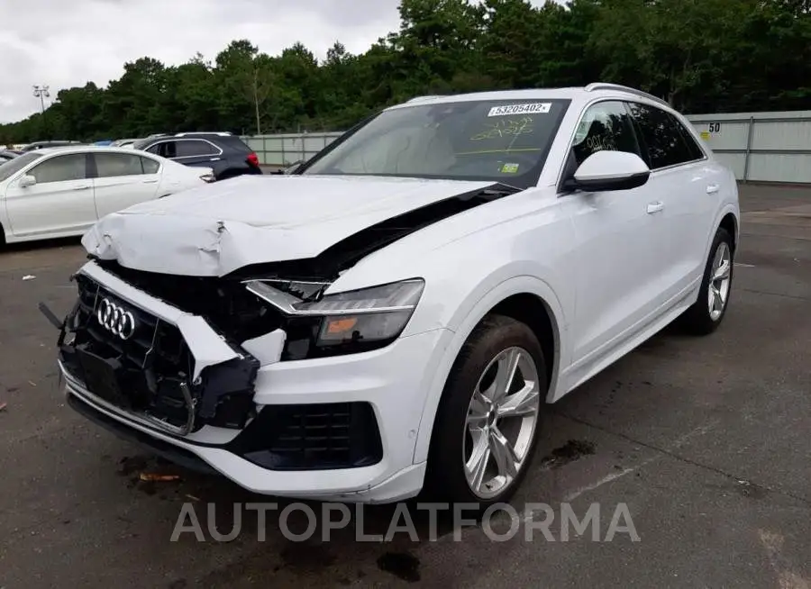 AUDI Q8 PREMIUM 2021 vin WA1BVAF14MD029025 from auto auction Copart