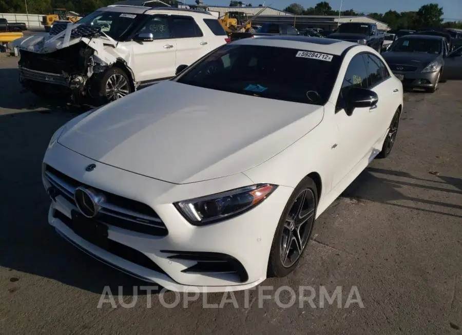 MERCEDES-BENZ CLS AMG 53 2019 vin WDD2J6BBXKA003000 from auto auction Copart