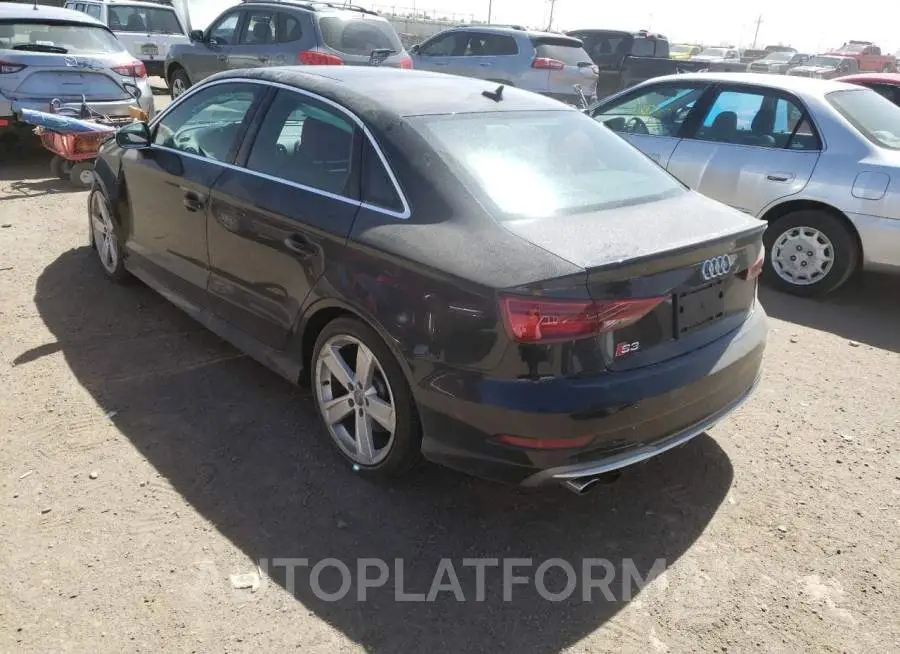 AUDI S3 PREMIUM 2018 vin WAUB1GFF0J1028805 from auto auction Copart