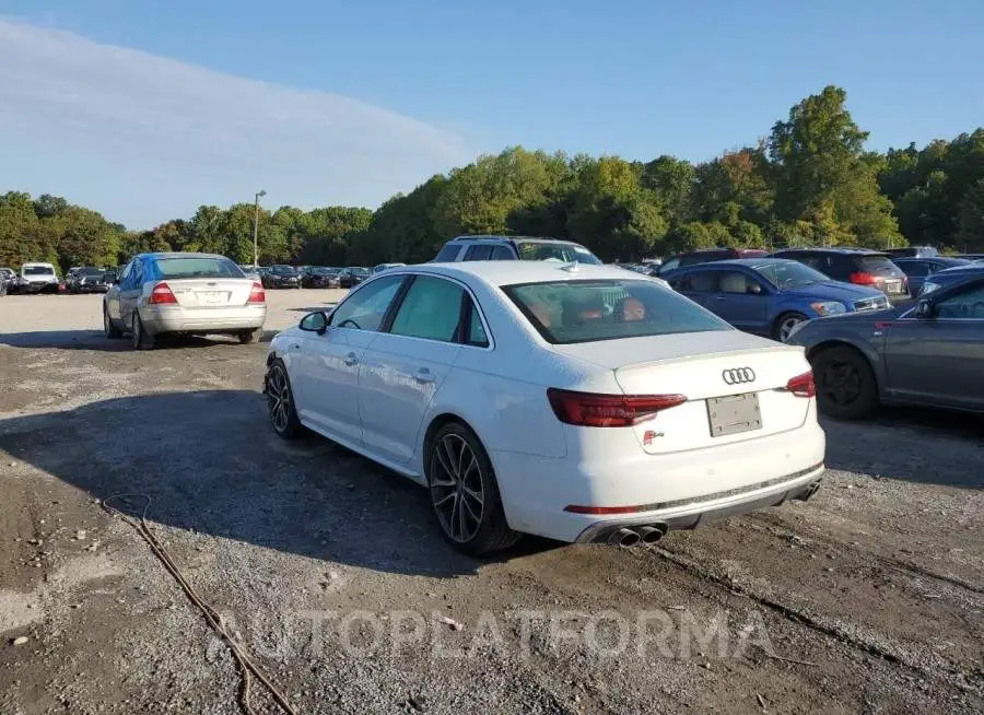 AUDI S4 PREMIUM 2018 vin WAUB4AF41JA016441 from auto auction Copart