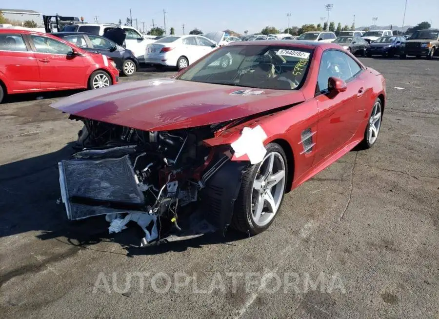 MERCEDES-BENZ SL 550 2020 vin W1KJK7DA1LF061021 from auto auction Copart