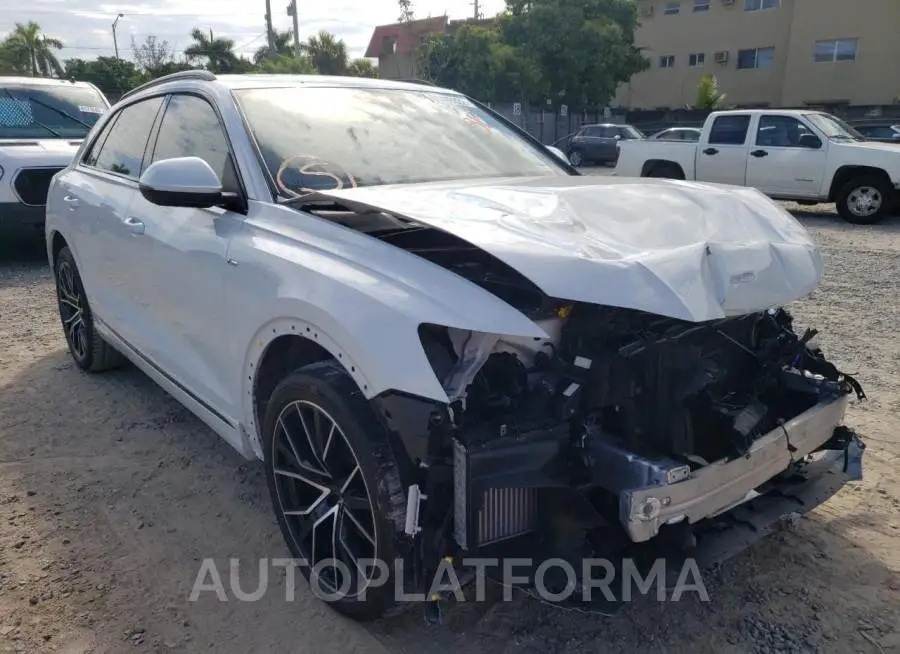 AUDI Q8 PREMIUM 2021 vin WA1EVAF17MD015309 from auto auction Copart