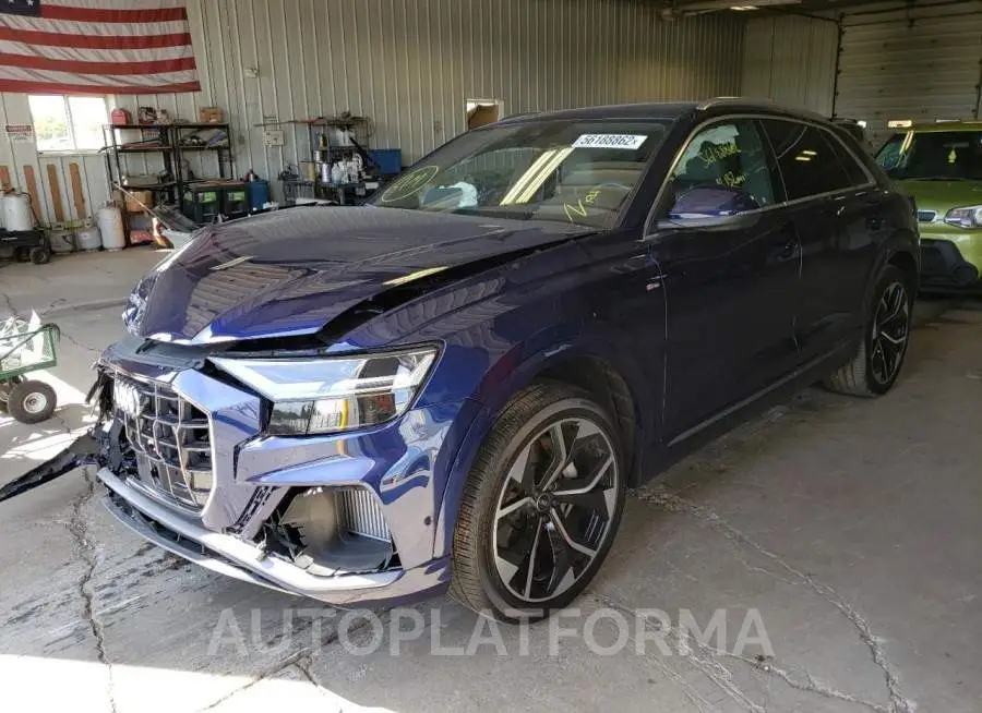 AUDI Q8 PREMIUM 2020 vin WA1EVAF15LD016795 from auto auction Copart