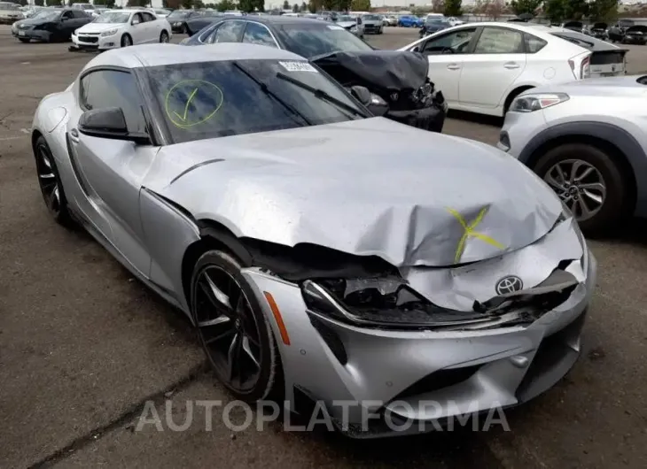 TOYOTA SUPRA BASE 2021 vin WZ1DB0C03MW043260 from auto auction Copart