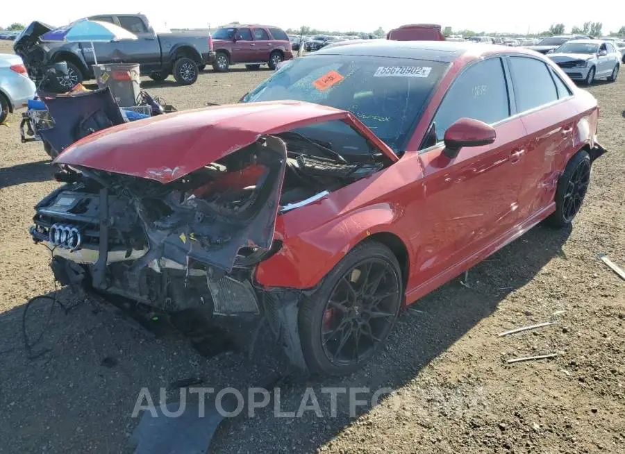 AUDI S3 PREMIUM 2017 vin WAUB1GFF4H1061056 from auto auction Copart