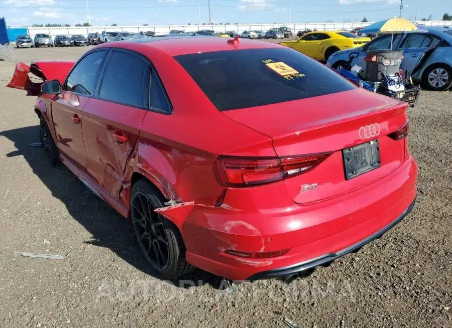 AUDI S3 PREMIUM 2017 vin WAUB1GFF4H1061056 from auto auction Copart