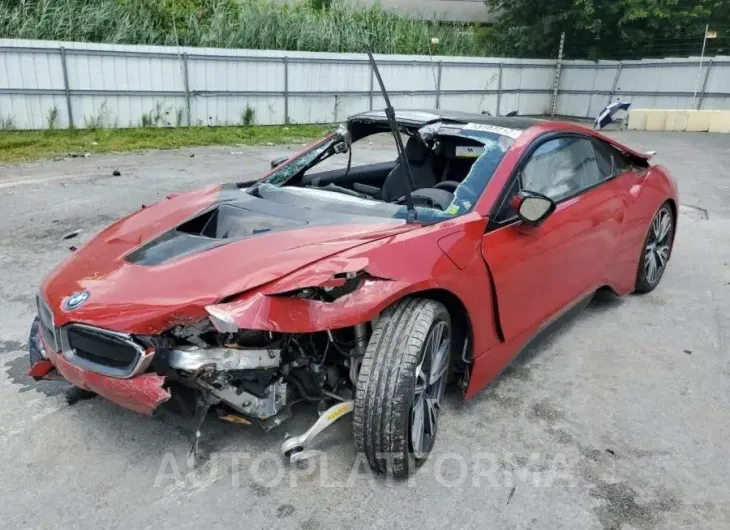 BMW I8 2017 vin WBY2Z2C55HV676393 from auto auction Copart