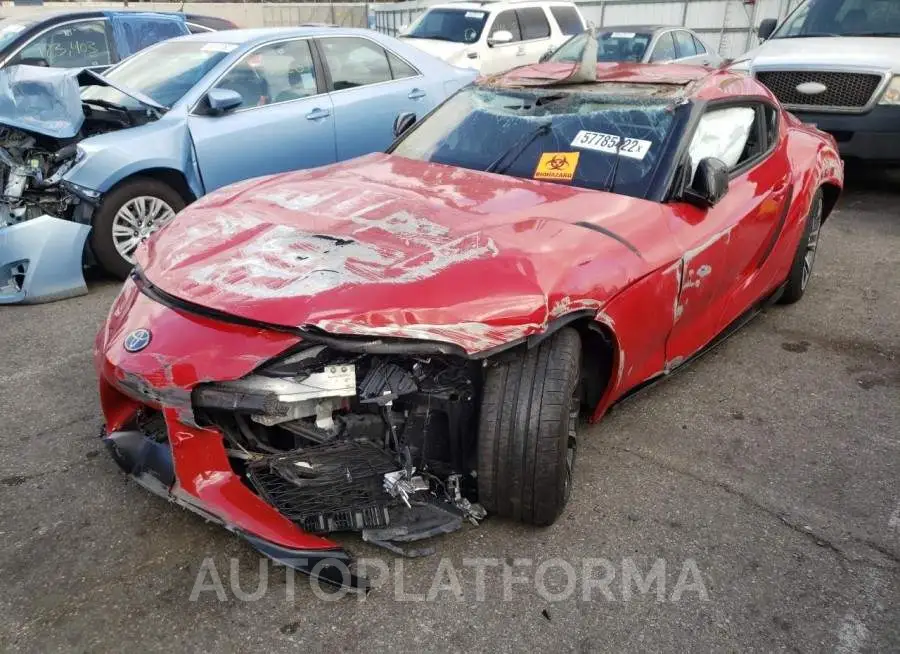 TOYOTA SUPRA 2021 vin WZ1DB2C0XMW042084 from auto auction Copart