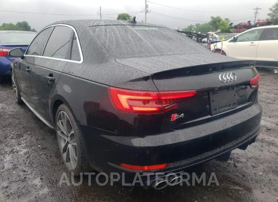 AUDI S4 PREMIUM 2018 vin WAUB4AF45JA003224 from auto auction Copart