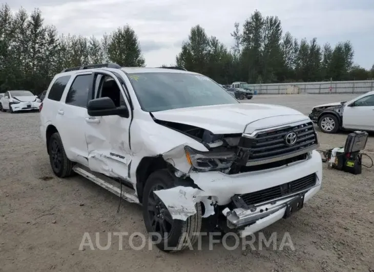 TOYOTA SEQUOIA SR 2018 vin 5TDBY5G16JS158502 from auto auction Copart