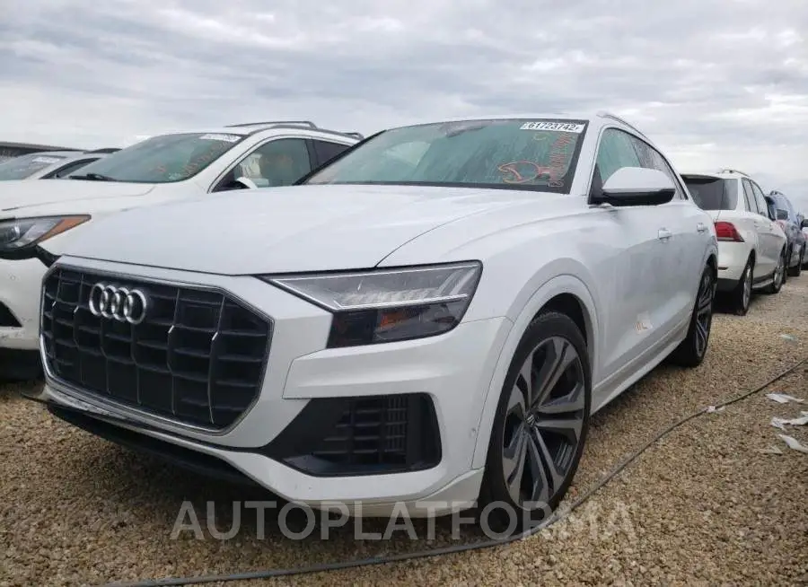 AUDI Q8 PRESTIG 2019 vin WA1CVAF11KD008442 from auto auction Copart