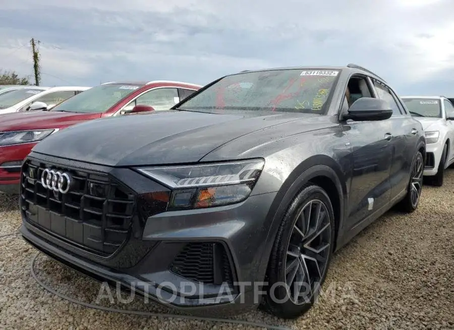 AUDI Q8 PRESTIG 2020 vin WA1FVAF16LD004773 from auto auction Copart