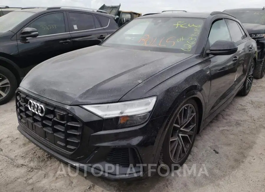 AUDI Q8 PREMIUM 2019 vin WA1EVAF12KD023489 from auto auction Copart