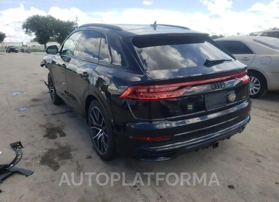 AUDI Q8 PRESTIG 2022 vin WA1FVBF13ND027243 from auto auction Copart