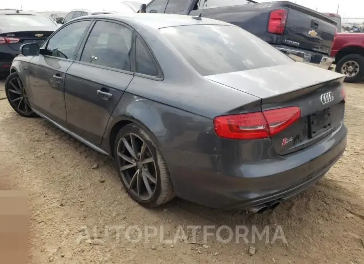 AUDI S4 PREMIUM 2016 vin WAUBGAFL7GA004138 from auto auction Copart