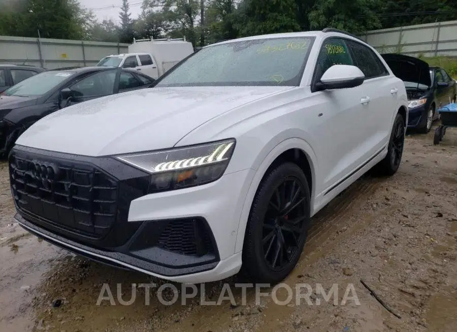 AUDI Q8 PRESTIG 2022 vin WA1FVBF15ND021489 from auto auction Copart