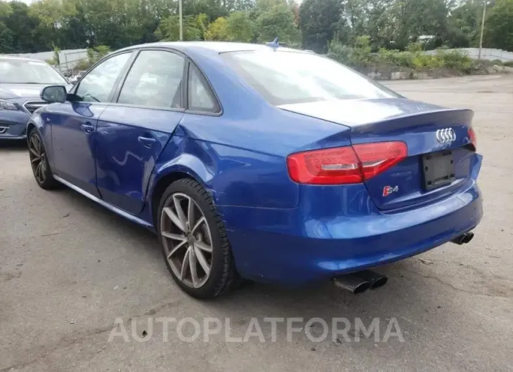 AUDI S4 PREMIUM 2016 vin WAUBGAFL1GA009478 from auto auction Copart