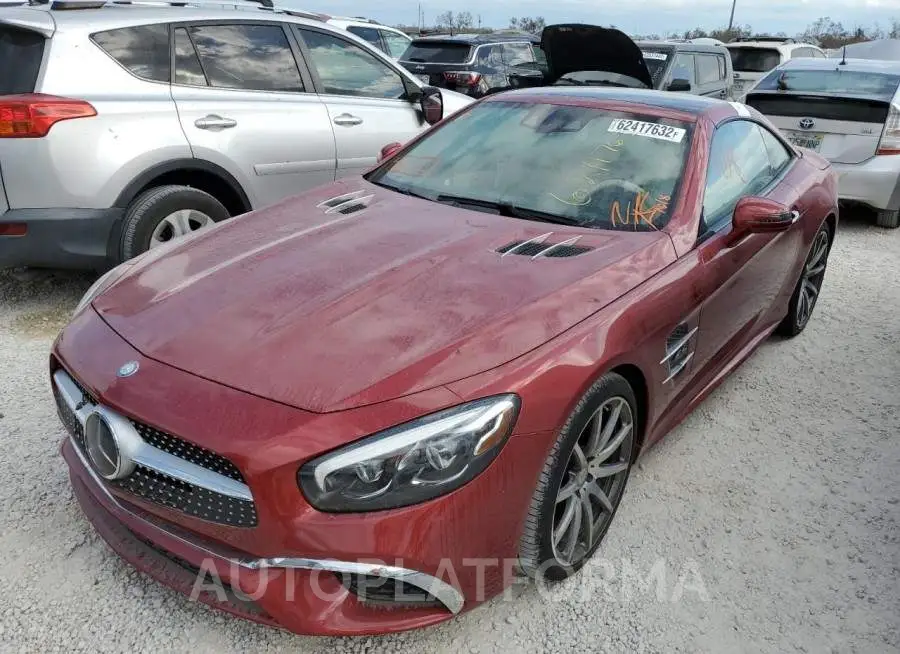 MERCEDES-BENZ SL 450 2017 vin WDDJK6GA5HF049497 from auto auction Copart