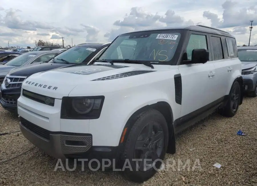 LAND ROVER DEFENDER 1 2021 vin SALE27RU1M2049404 from auto auction Copart