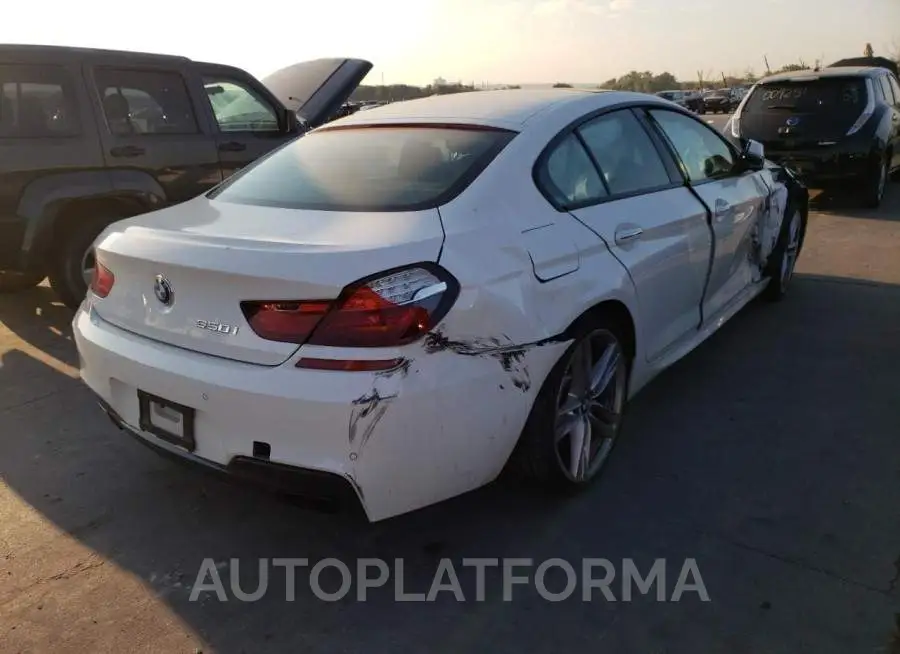 BMW 650 I GRAN 2016 vin WBA6D4C50GD977328 from auto auction Copart