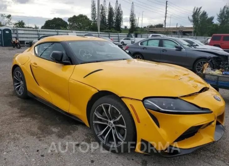 TOYOTA SUPRA 2021 vin WZ1DB2C09MW037054 from auto auction Copart