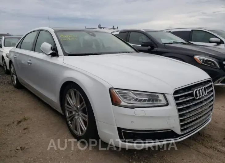 AUDI A8 L QUATT 2016 vin WAU34AFD8GN009525 from auto auction Copart