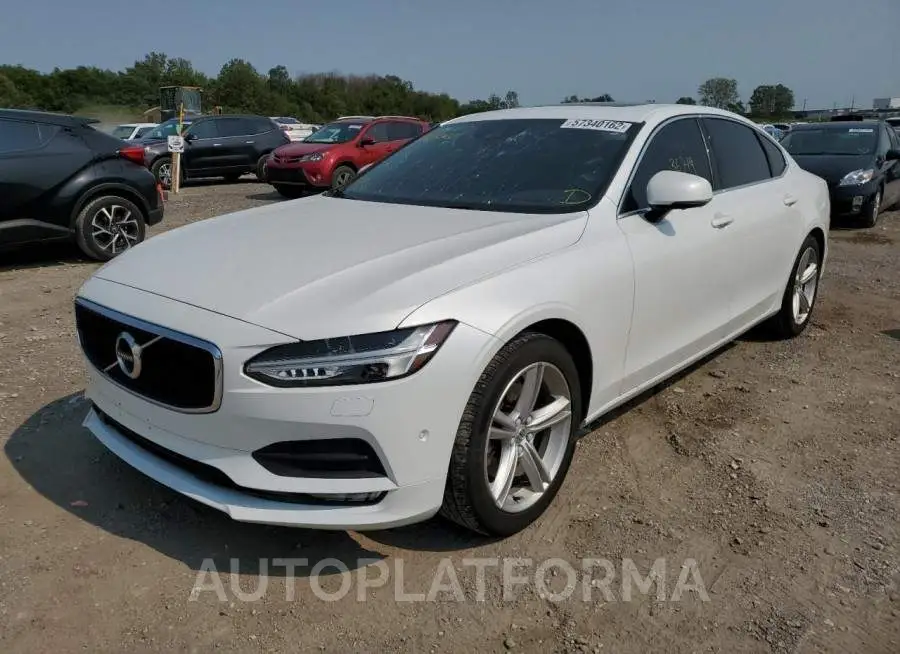 VOLVO S90 T5 MOM 2018 vin LVY982MK9JP017775 from auto auction Copart