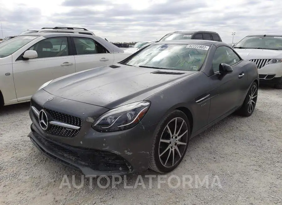 MERCEDES-BENZ SLC 43 AMG 2018 vin WDDPK6GA0JF151693 from auto auction Copart