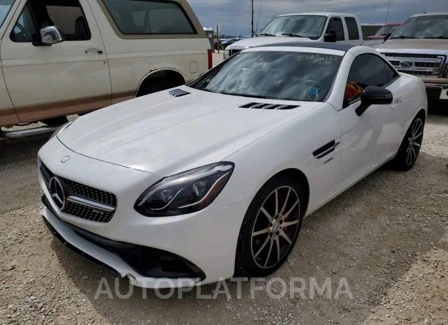 MERCEDES-BENZ SLC 43 AMG 2017 vin WDDPK6GA9HF130173 from auto auction Copart