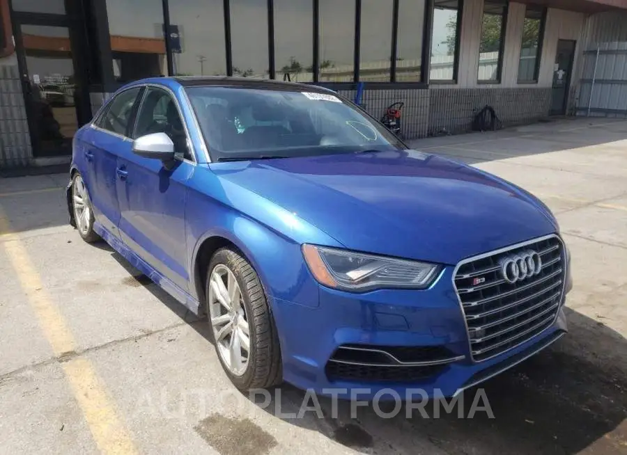 AUDI S3 PREMIUM 2016 vin WAUB1GFF3G1002028 from auto auction Copart