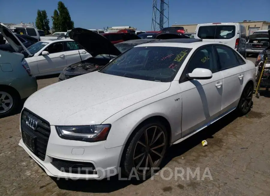 AUDI S4 PREMIUM 2016 vin WAUDGAFL3GA009572 from auto auction Copart