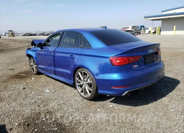 AUDI S3 PREMIUM 2016 vin WAUB1GFF1G1005414 from auto auction Copart