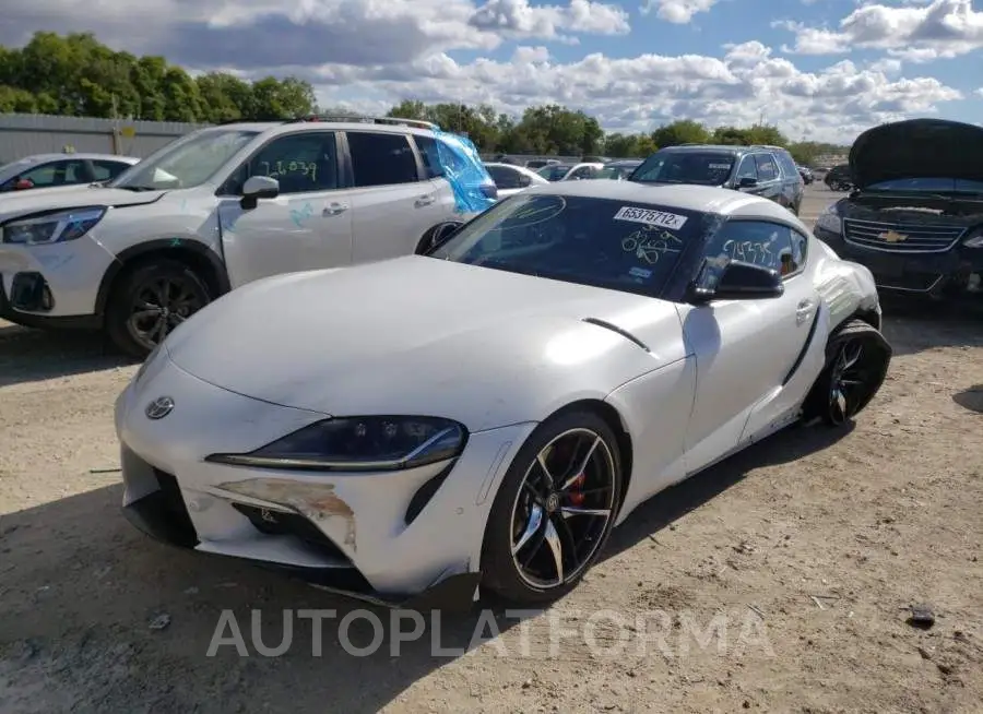 TOYOTA SUPRA BASE 2021 vin WZ1DB0C08MW034859 from auto auction Copart