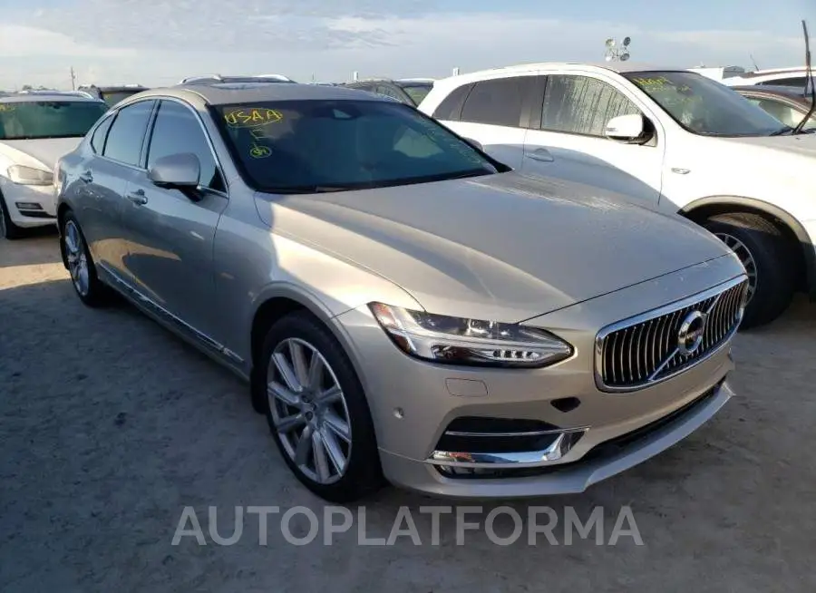 VOLVO S90 T6 INS 2017 vin YV1A22ML0H1016486 from auto auction Copart