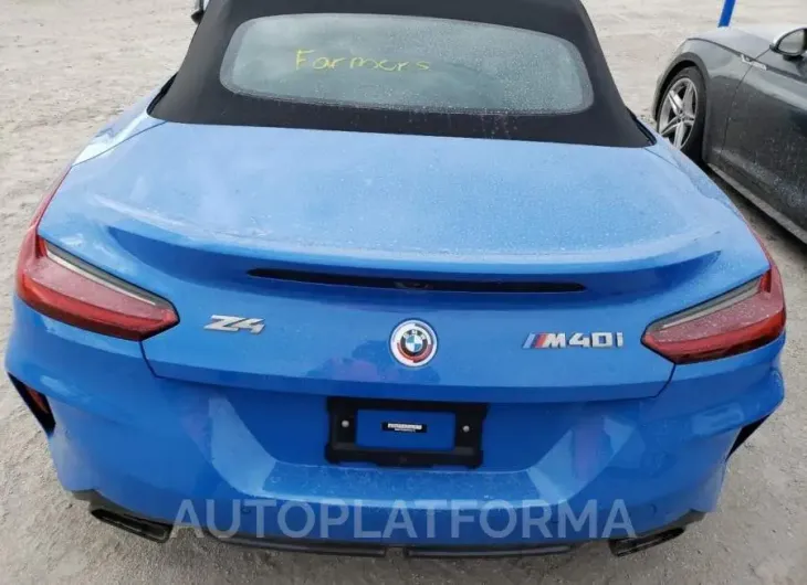 BMW Z4 M40I 2022 vin WBAHF9C08NWX83152 from auto auction Copart