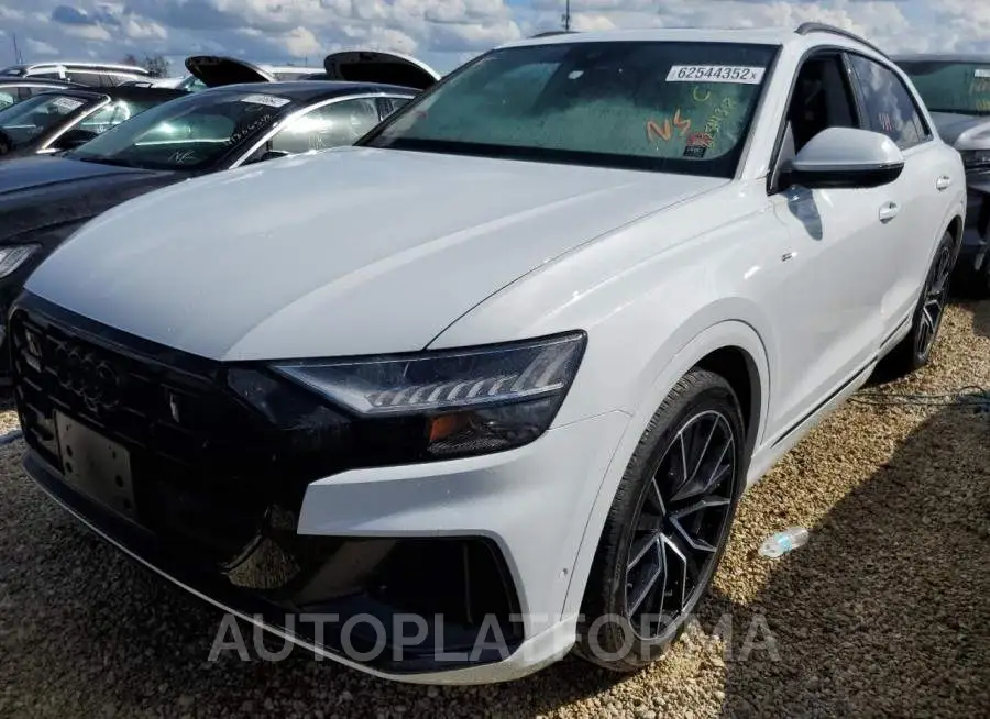 AUDI Q8 PRESTIG 2022 vin WA1FVBF18ND004427 from auto auction Copart