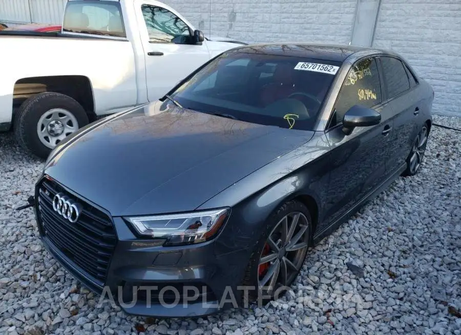 AUDI S3 PREMIUM 2017 vin WAUB1GFF0H1064293 from auto auction Copart