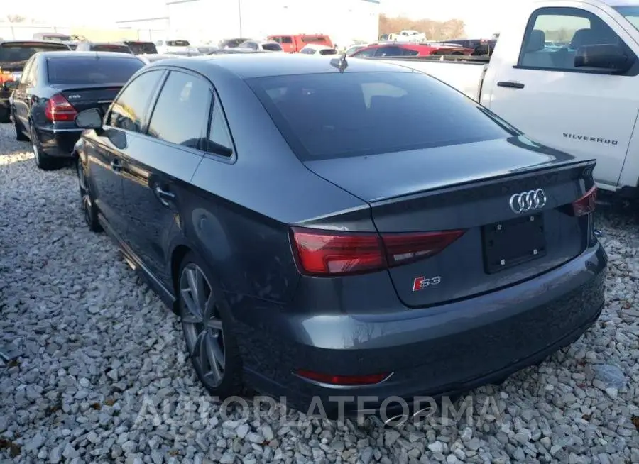 AUDI S3 PREMIUM 2017 vin WAUB1GFF0H1064293 from auto auction Copart