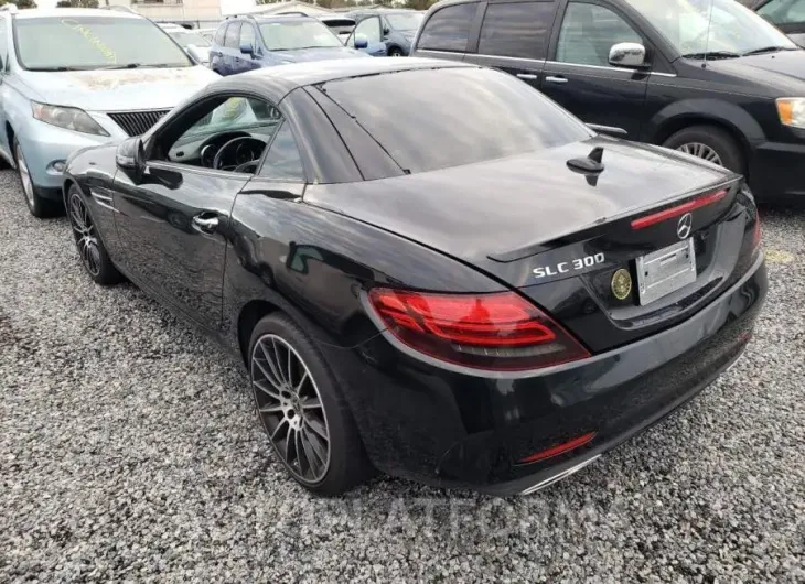 MERCEDES-BENZ SLC 300 2018 vin WDDPK3JA1JF152374 from auto auction Copart