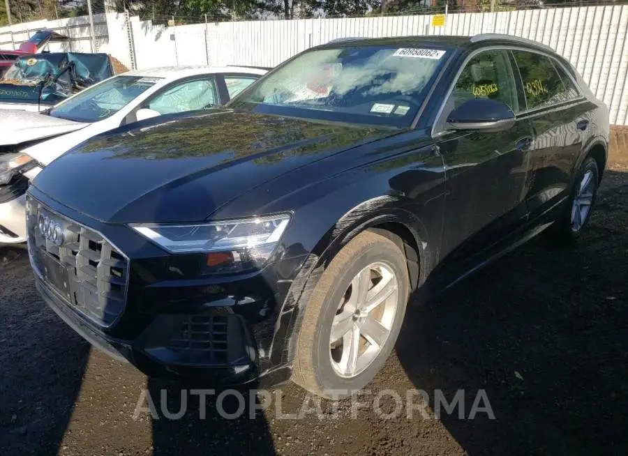 AUDI Q8 PREMIUM 2019 vin WA1AVAF17KD016455 from auto auction Copart