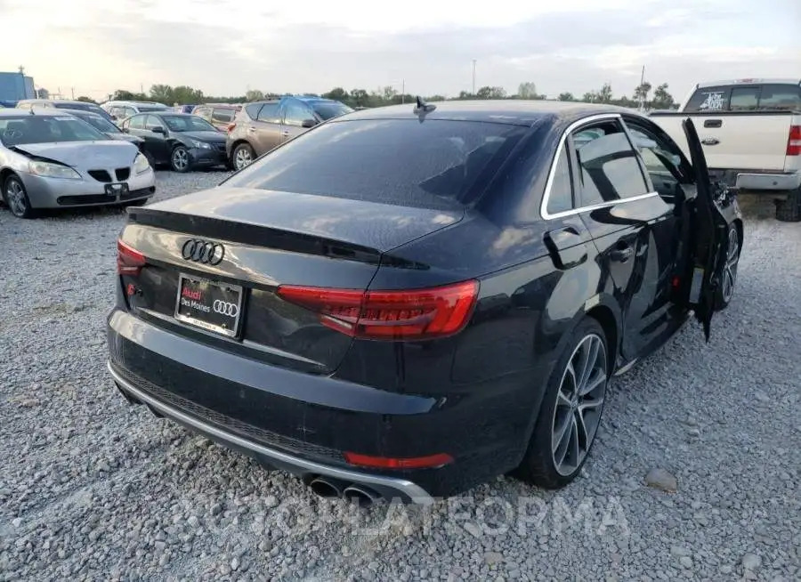 AUDI S4 PRESTIG 2018 vin WAUC4AF4XJA002686 from auto auction Copart