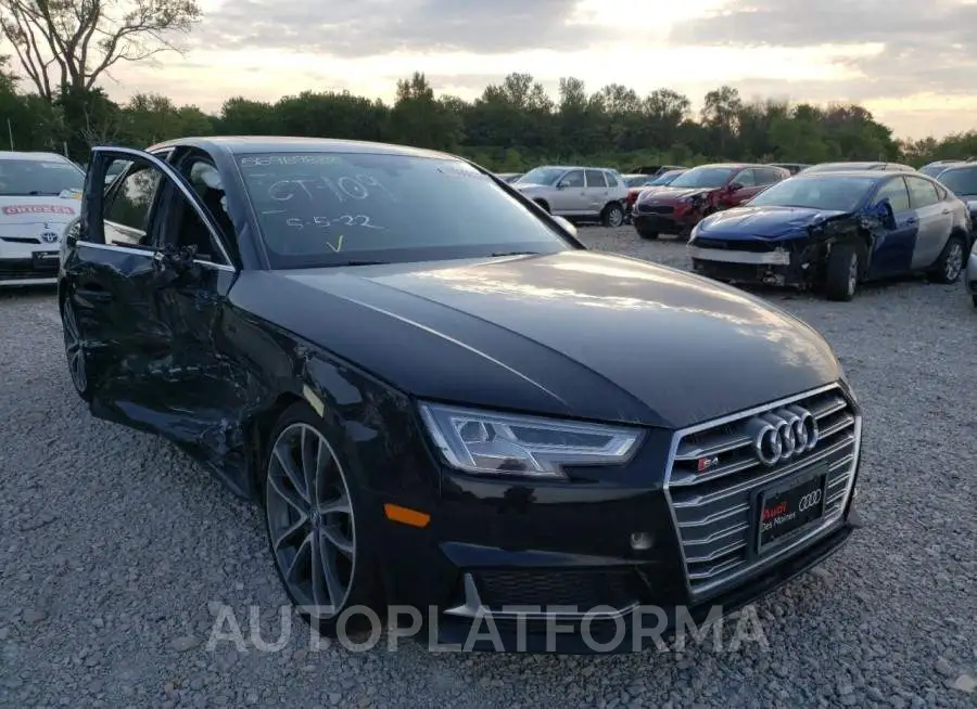 AUDI S4 PRESTIG 2018 vin WAUC4AF4XJA002686 from auto auction Copart