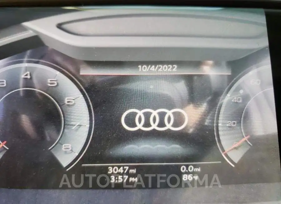 AUDI Q8 PREMIUM 2021 vin WA1EVAF14MD044072 from auto auction Copart