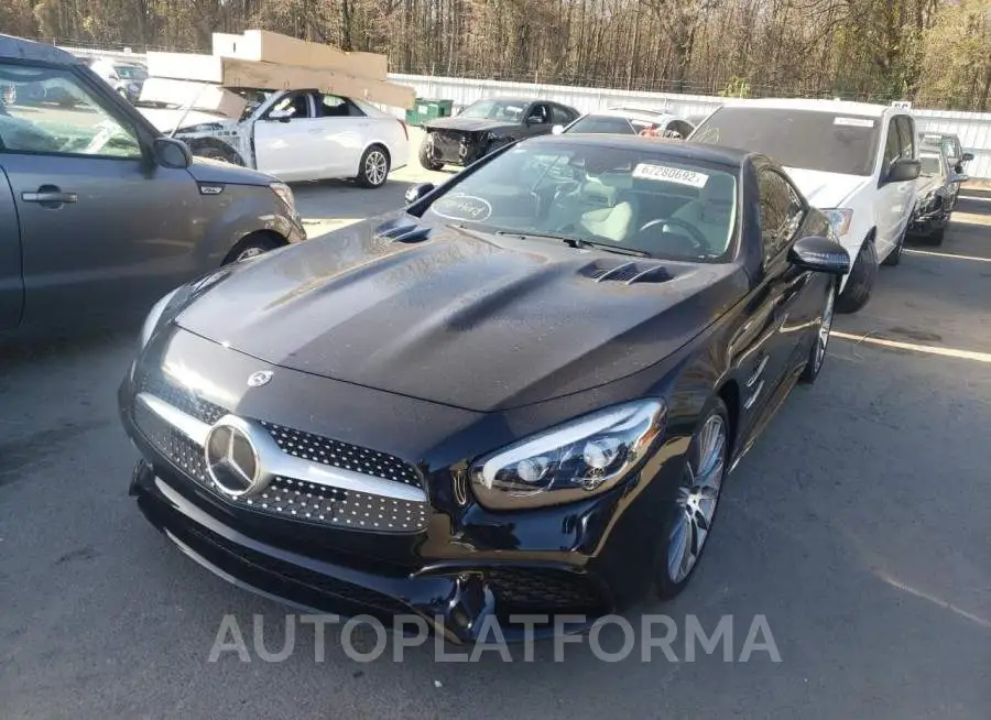 MERCEDES-BENZ SL 450 2020 vin W1KJK6GA1LF061753 from auto auction Copart