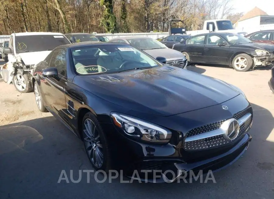 MERCEDES-BENZ SL 450 2020 vin W1KJK6GA1LF061753 from auto auction Copart