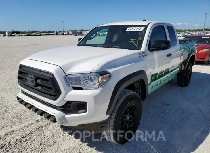 TOYOTA TACOMA ACC 2021 vin 3TYRZ5CN3MT010532 from auto auction Copart